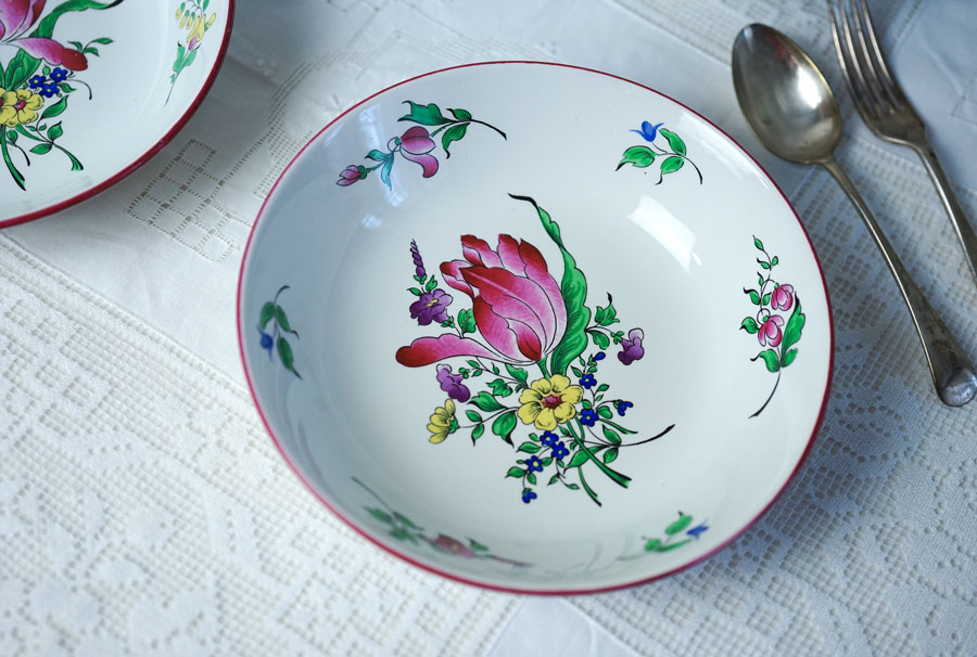 �ե�󥹤Υ��ͥӥ�K&G�μ����ܥ��˥��륵����ץ졼��20��4.5cm 1900ǯ�� gc-1731