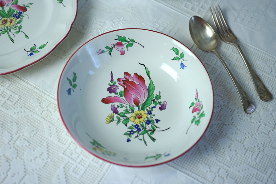 �ե�󥹤Υ��ͥӥ�K&G�μ����ܥ��˥��륵����ץ졼��20��4.5cm 1900ǯ�� gc-1732