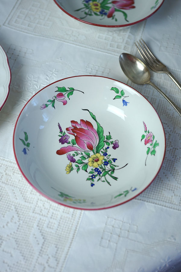 �ե�󥹤Υ��ͥӥ�K&G�μ����ܥ��˥��륵����ץ졼��20��4.5cm 1900ǯ�� gc-1732
