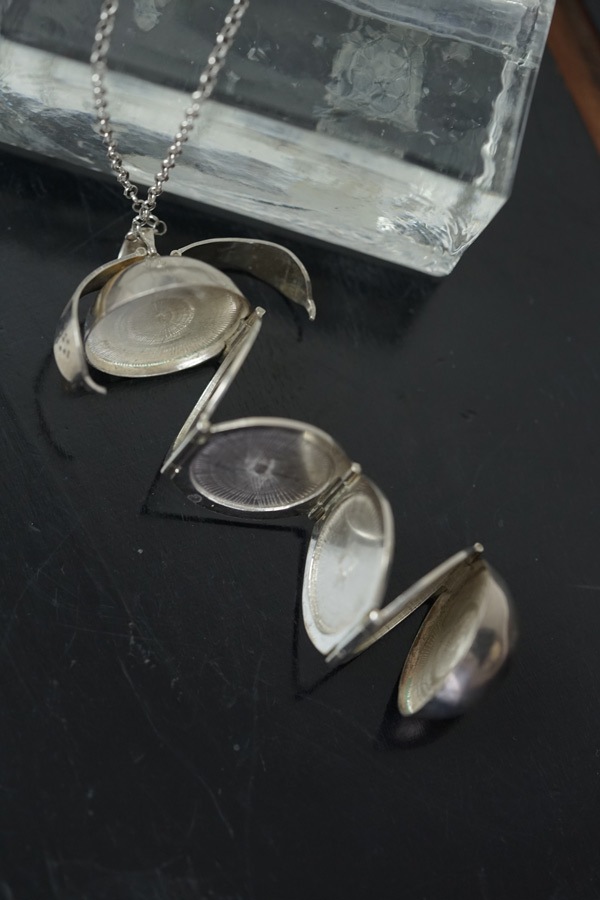 メキシカンシルバーの鈴型ロケットW2.9×D2.5×H2.8cm ga-1189の通販