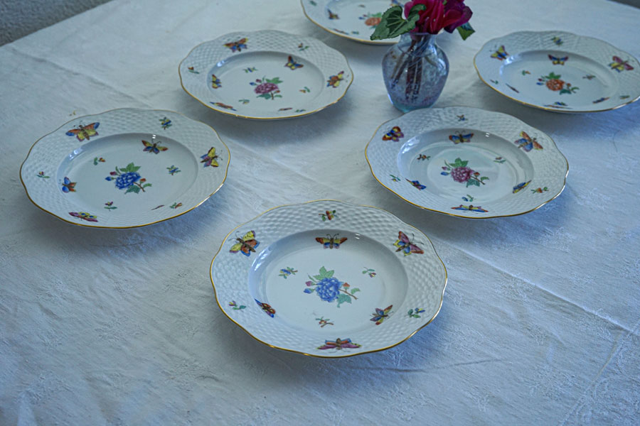 Herend�إ��ɥ������ȥꥢ�Υǥ����ȥץ졼��18.5cm gc-1775