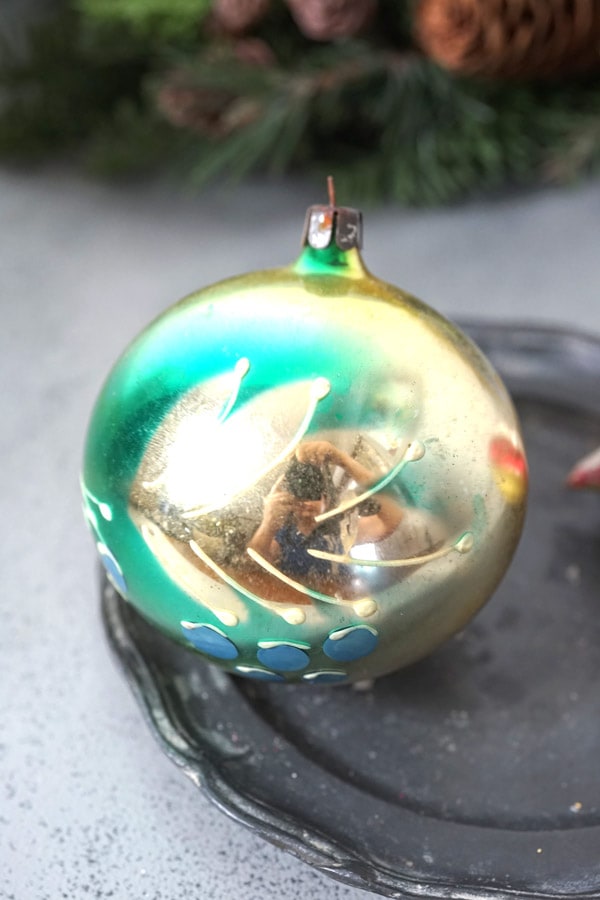 アンティーク クリスマスオーナメント 吹きガラス アソート