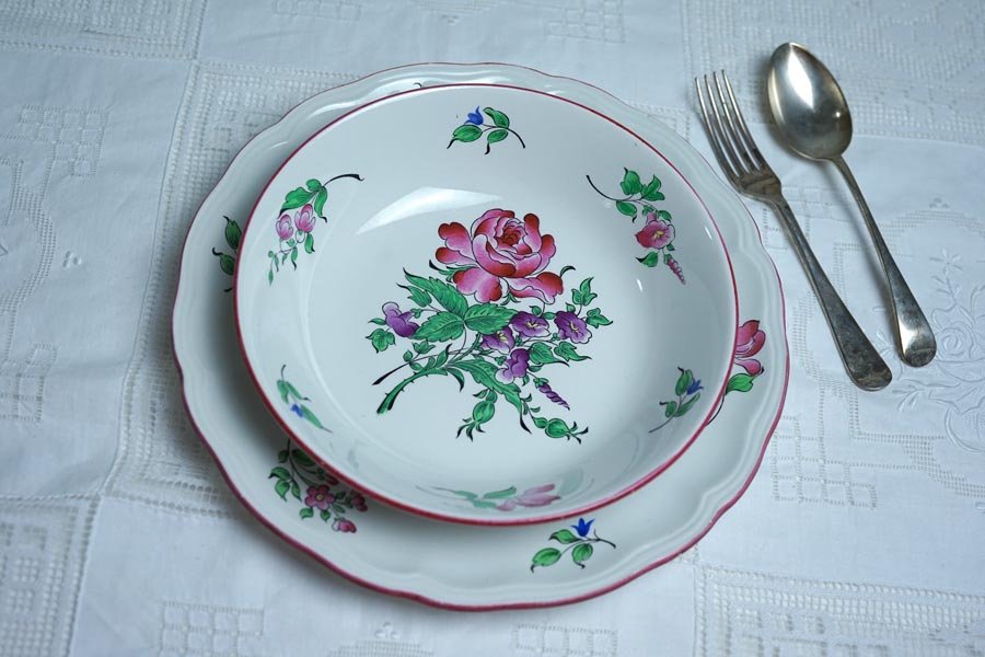 �ե�󥹤Υ��ͥӥ�K&G�μ����ܥ��˥��륵����ץ졼��20��4.5cm 1900ǯ�塡gc-1736