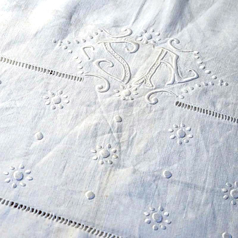 1920ǯ��ե�����ۥ磻�ȥ���ɽ��Ρ֥ɥ�סʥ٥åɥ�ͥ��W219��113cm ge-1137