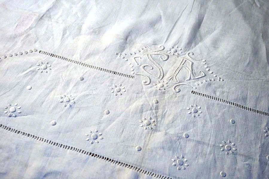 1920ǯ��ե�����ۥ磻�ȥ���ɽ��Ρ֥ɥ�סʥ٥åɥ�ͥ��W219��113cm ge-1137