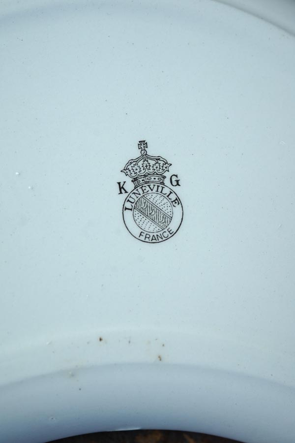 ���ͥӥ�LunevilleK&G�λ���������ܥ��˥���ץ졼��W21��D12cm6�����å� 1900ǯ�� gc-1686