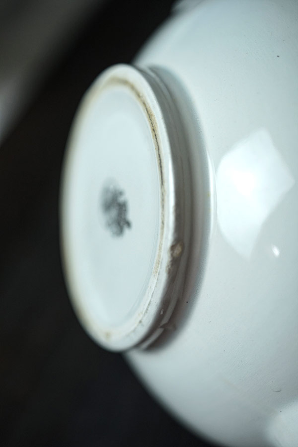 フランスのリュネビルK&Gの手描ボタニカルコーヒーポットW24×H20cm