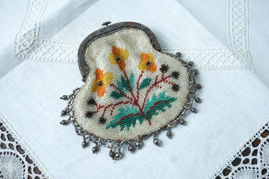 �ե�󥹥���ƥ������ӡ������֥�����դΥѡ���H10.5��W11cm gb-340