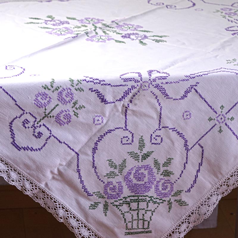 �ϥ󥬥꡼�ѡ��ץ�β��ƻɽ��Υơ��֥륯����128��127cm ge-1077