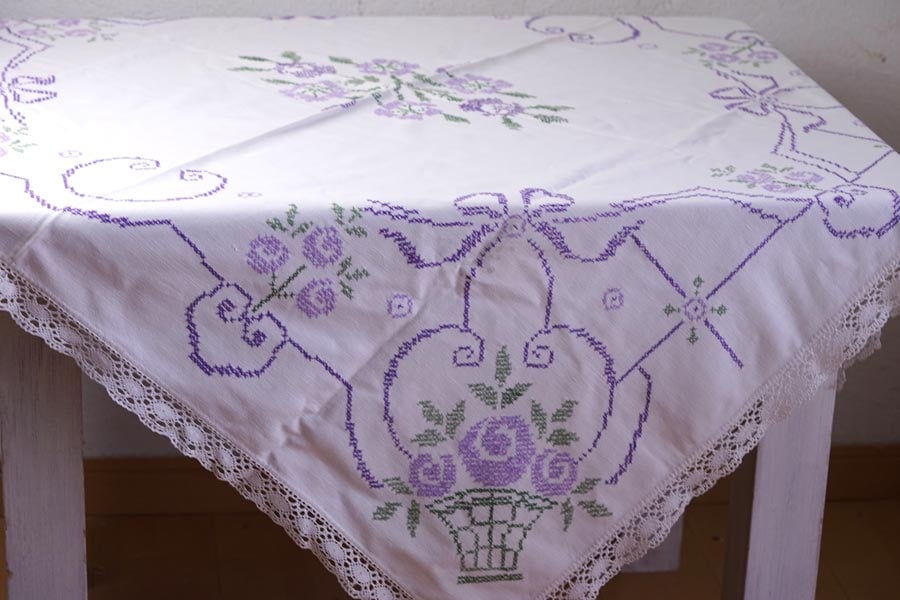 �ϥ󥬥꡼�ѡ��ץ�β��ƻɽ��Υơ��֥륯����128��127cm ge-1077