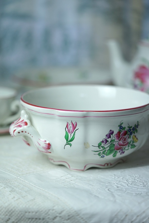 �ե�󥹤Υ��ͥӥ�K&G�μ����ܥ��˥���ܡ���W20��27��H10cm����20cm 1900ǯ�� gc-1742