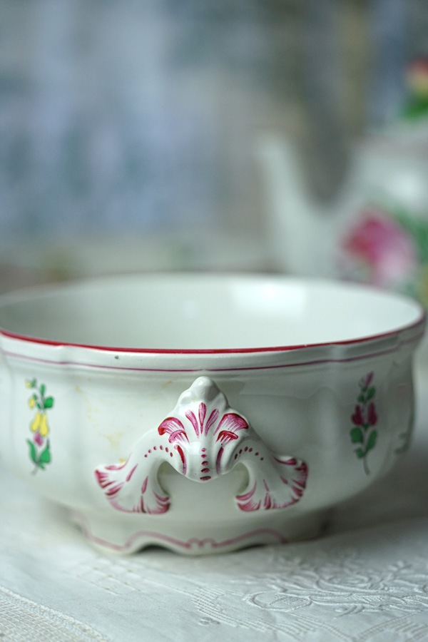 �ե�󥹤Υ��ͥӥ�K&G�μ����ܥ��˥���ܡ���W20��27��H10cm����20cm 1900ǯ�� gc-1742