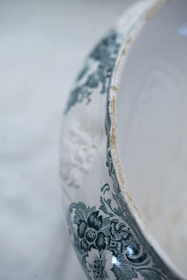 アンティーク ロンウィ ゴブランLongwy Gobelinsのスーピエ 1900年代