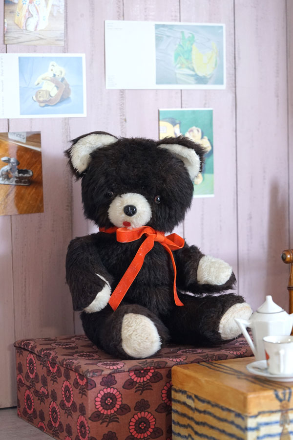 ������ơ����������֥饦��ȥߥ륯���Υƥǥ��٥�43cm 1950��60ǯ�庢 gt-957