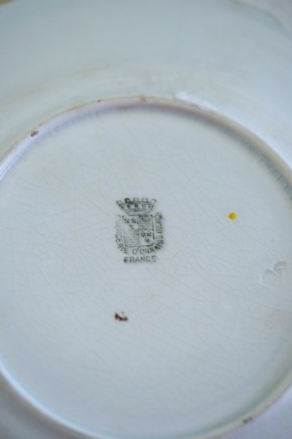 �ե������� �ɥΥ��Faience D'onnaing�νդΥ֡�����������21cm�ץ졼�� gc-1793