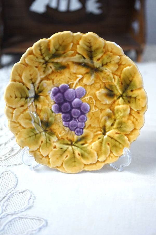 ���륰�ߥ��Sarregumines���֤ɤ��ΥХ�ܥƥ����̥ץ졼��W19.5cm 1920-60ǯ�塡gc-1478