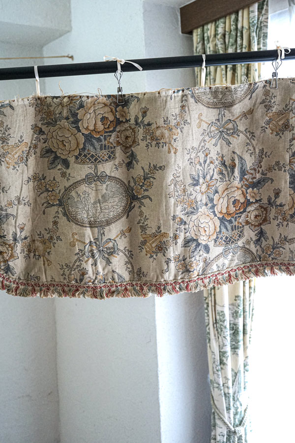 フランスアンティーク　カーテン フランス アンティーク カーテン