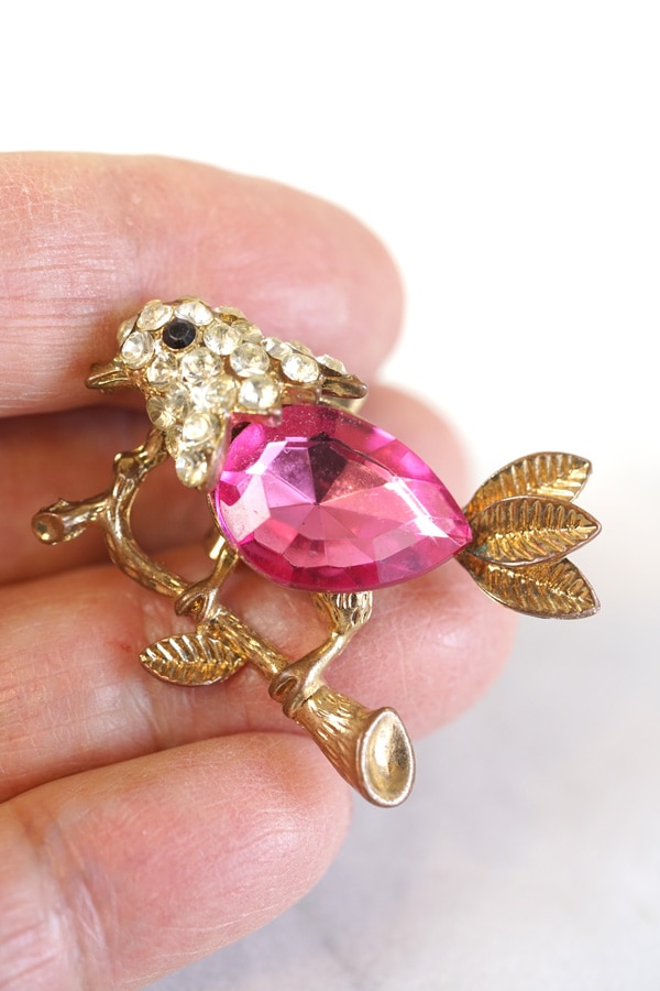 �Х�Ȼ���Υ�ȥӥ��Υԥ󥯥��åȥ��饹�ȥ��饹���ȡ���ξ�Ļ�Υ֥�����4��3cm ga-1128