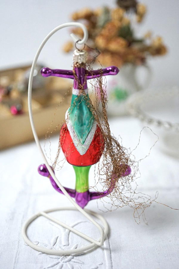 �ݡ����ɥ��󥿤������饹�����ʥ��ȥ�����ɥ᥿���դ�H17cm 1950ǯ�庢��gx-671