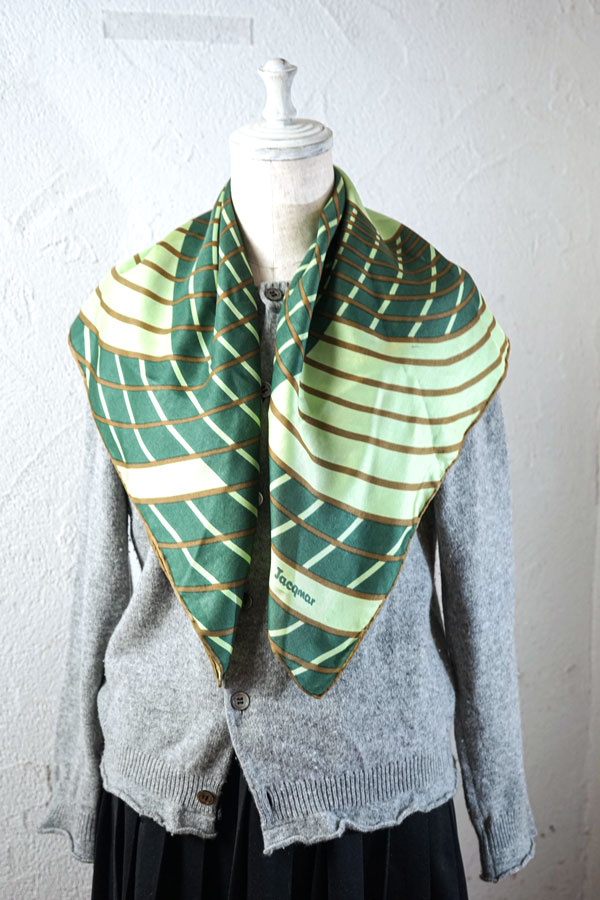 �ڱѹ������ơ�����Jacqmar ���꡼��ȶ���Υ���󥵡����� ���륯�ĥ��륹�����ա�1970ǯ���74��73cm gd-302