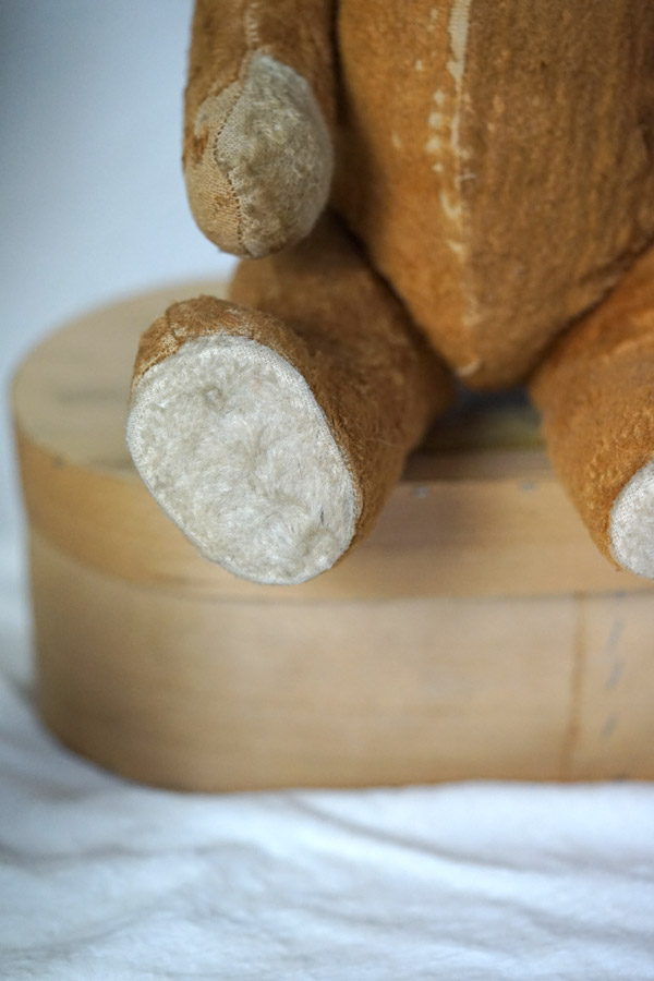 突き出たお鼻が可愛いフランスアンティークベア42cm 1930-40年代