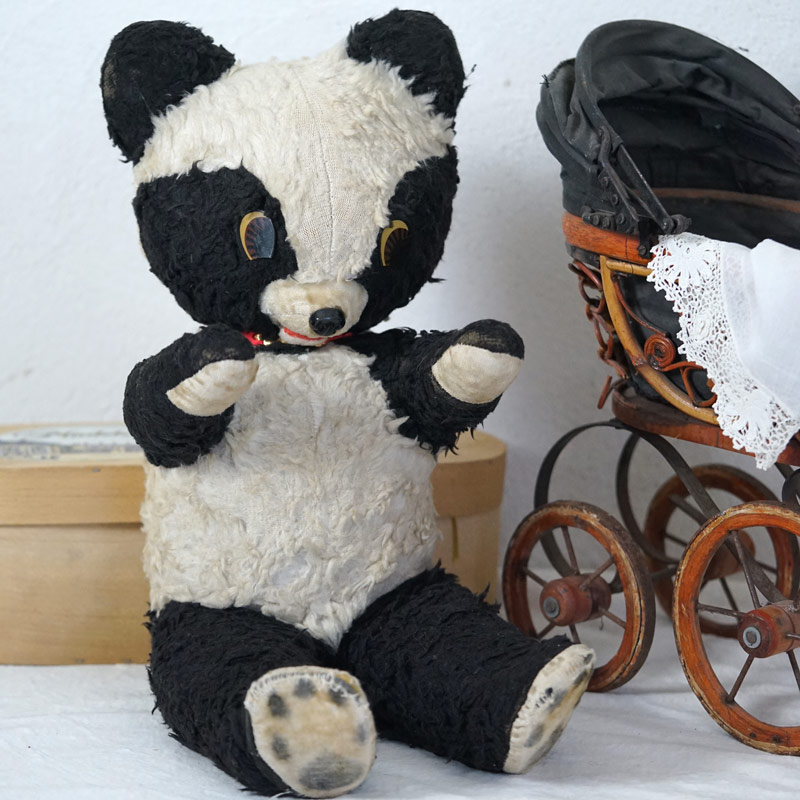 �ե�󥹤Υ��å��夵��̥�ϤΥѥ���٥�56cm��1950��60ǯ�庢��gt-975