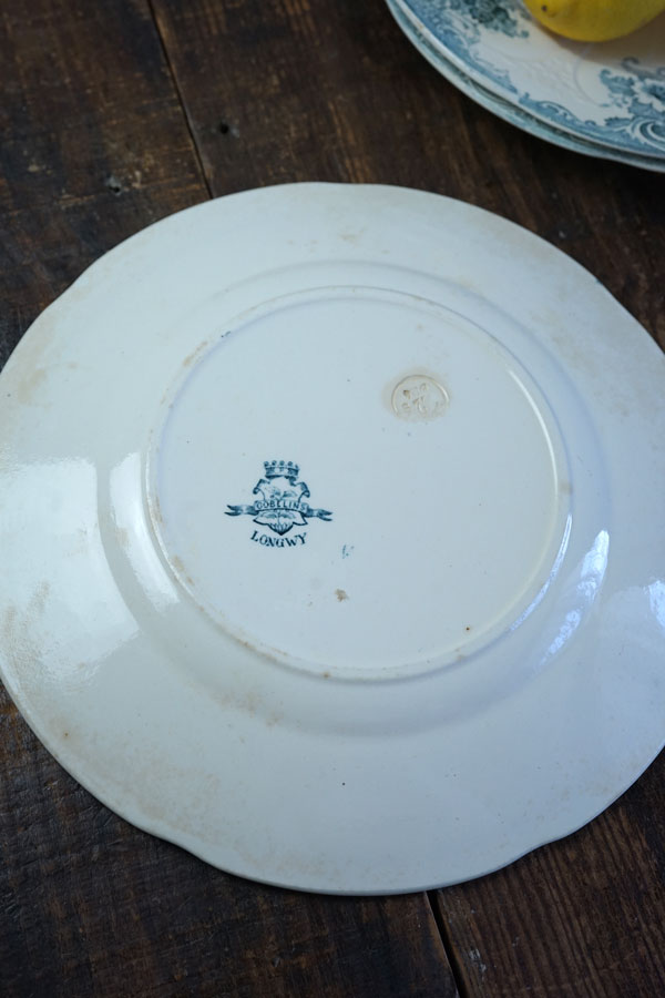 󥦥 ֥Longwy GobelinsΥǥʡץ졼25.5cm 1900ǯƬgc-1632