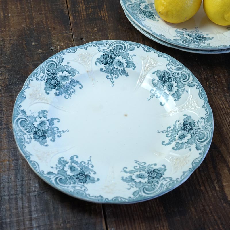 󥦥 ֥Longwy GobelinsΥǥʡץ졼25.5cm 1900ǯƬgc-1632