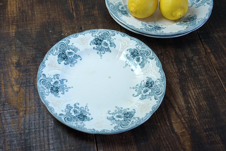 󥦥 ֥Longwy GobelinsΥǥʡץ졼25.5cm 1900ǯƬgc-1632