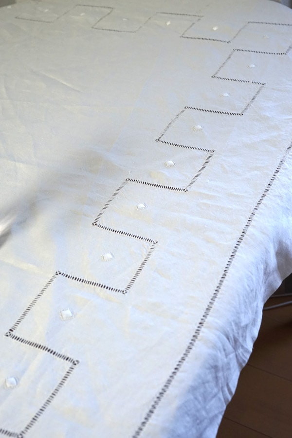 1920ǯ�庢�Υե�����ۥ磻�ȥ���ɽ��Ρ֥ɥ�סʥ٥åɥ�ͥ��W220��105cm��gli-0374