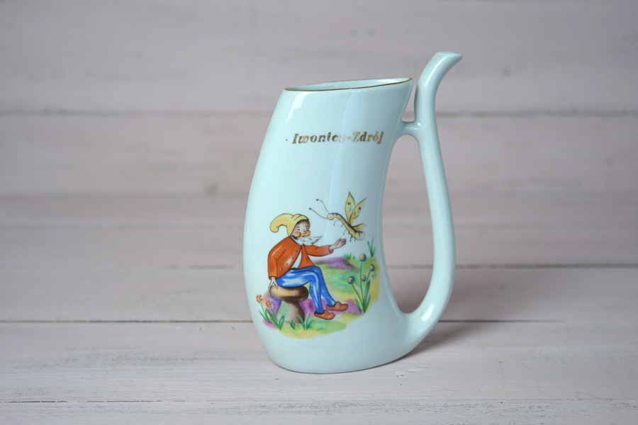 ������ �ݡ����ɤΏ��miel���w�� �������˥������ɥ륤���� ���ѥ��å� 1950-70ǯ��H16.5cm gc-1895