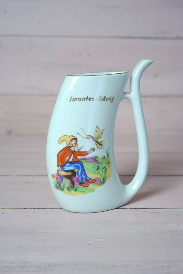 ������ �ݡ����ɤΏ��miel���w�� �������˥������ɥ륤���� ���ѥ��å� 1950-70ǯ��H16.5cm gc-1895