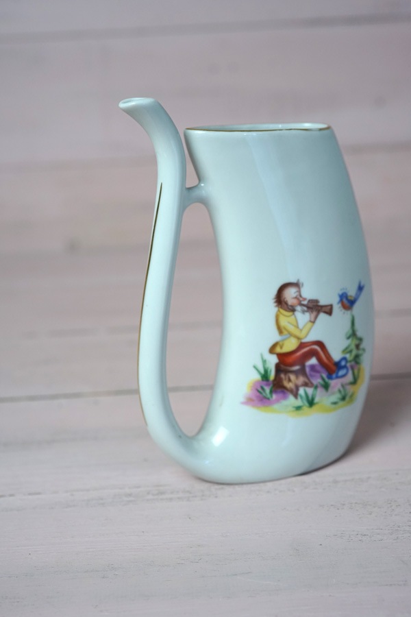 ������ �ݡ����ɤΏ��miel���w�� �������˥������ɥ륤���� ���ѥ��å� 1950-70ǯ��H16.5cm gc-1895