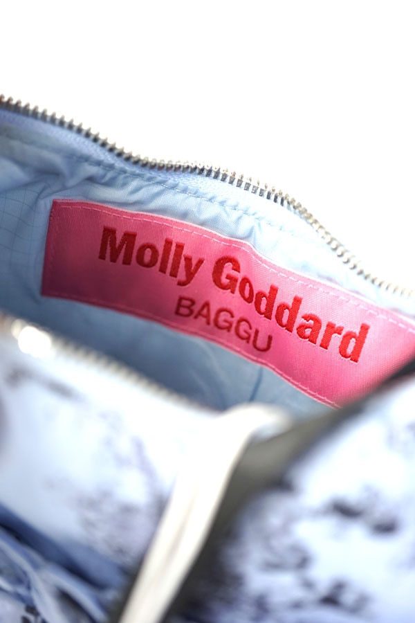 �ڴ����������ʡ�Molly Goddard �� BAGGU ����� Ruffle Shoulder Bag�ʥ֥롼���ȥ��ˡ�SF����Ź������̤���ѥ����դ� gb-344