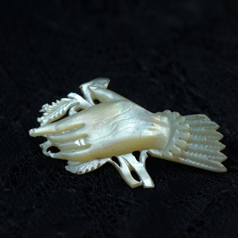 �����ꥹ�ǽв�ä��ޥ������֥ѡ���Υϥ�ɥ֥�����1920ǯ�庢 4.5��2.5cm ga-1129