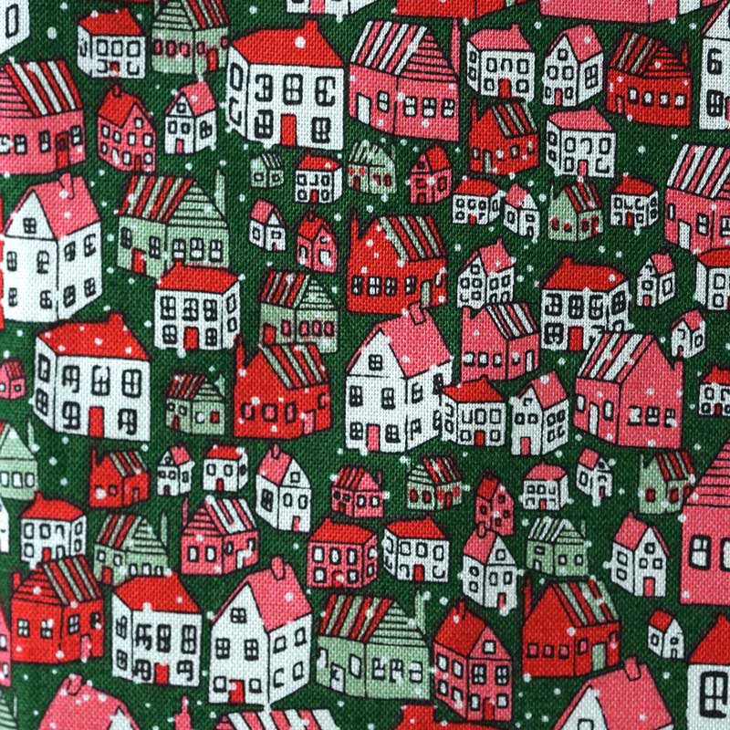 ��Хƥ�Liberty London Festive joy��Yule town�ۥ��ꥹ�ޥ��ѥå�����ѥ��åȥ���110��75cm gf-929
