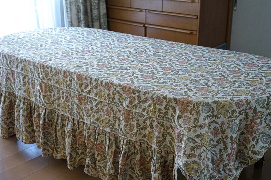 �ܥ�塼��Τ��른�㥬���ɿ��Υ��֥륵�����Υ٥åɥ��С�W140��250cm gf-848