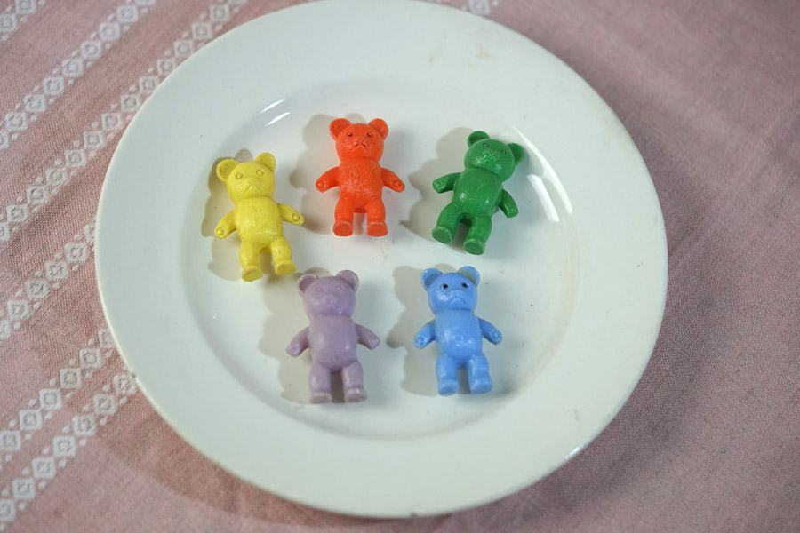 �ݡ����ɤǽв�ä��ץ饹�ƥ��å���tiny bear5.8cm gt-1131