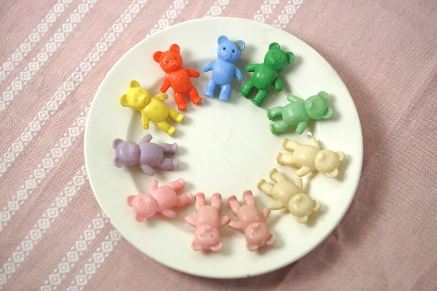 ݡɤǽвäץ饹ƥåtiny bear5.8cm gt-1132