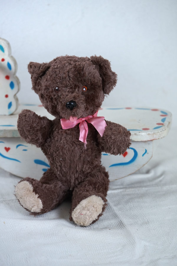 �ե�󥹤Τ⤳�⤳�����¤Υ֥饦��٥�42cm 1950ǯ�庢 gt-986