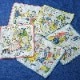 �ե�󥹤Υ����Ƹ�å��꡼���Υϥ󥫥�5�祻�å� 20.5��20.5cm1950ǯ�塡���-851
