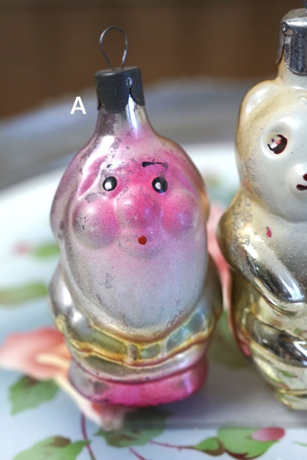 �ڴ����ʥ�����ơ�����1930-40ǯ�� �ݡ��������ܥ�֥��ʿ᤭���饹�����ʥ��ȡ�H7.5��8cm gx-630