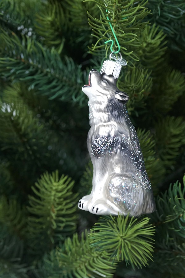 アメリカで出会った犬の吹きガラスのオーナメントH9.6cm gx-682の通販