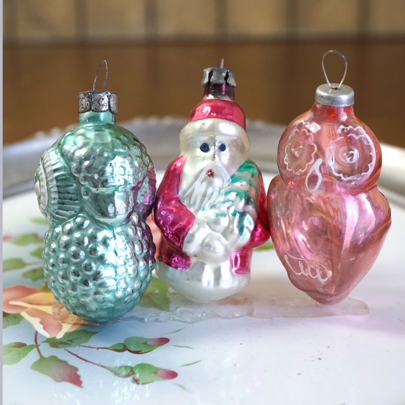 希少なヴィンテージ】1930-40年代 ポーランド製ボンブキ（吹きガラス