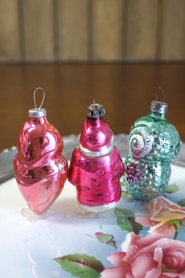 希少なヴィンテージ】1930-40年代 ポーランド製ボンブキ（吹きガラス