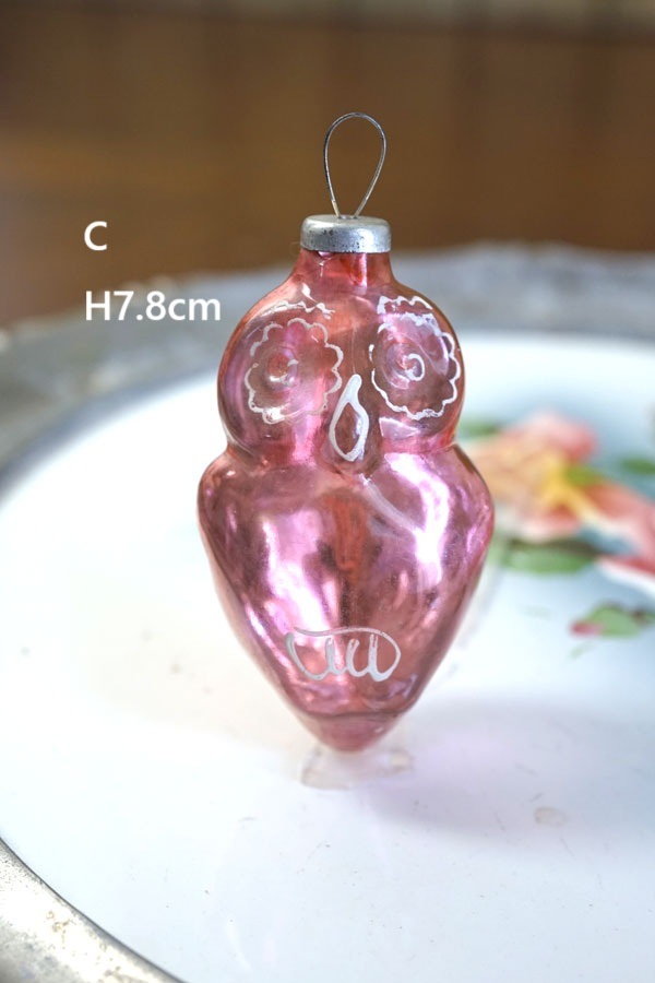 希少なヴィンテージ】1930-40年代 ポーランド製ボンブキ（吹きガラス