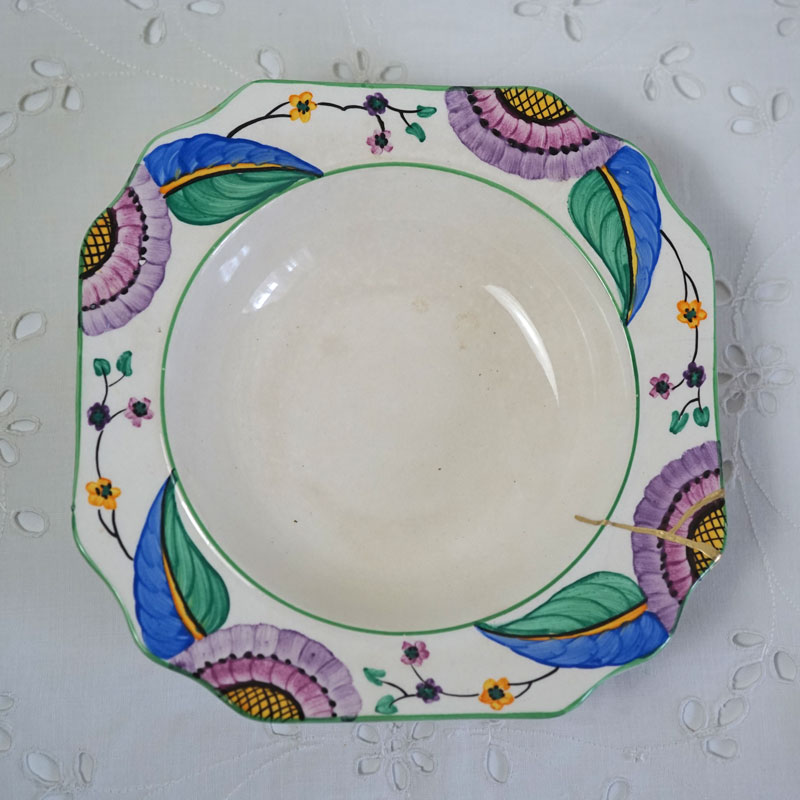 ��Ѥ��ܥ����ꥹ��Crown Devon�Υϥ�ɥڥ���ȤΥץ졽��16��16��3.5cm gc-1856