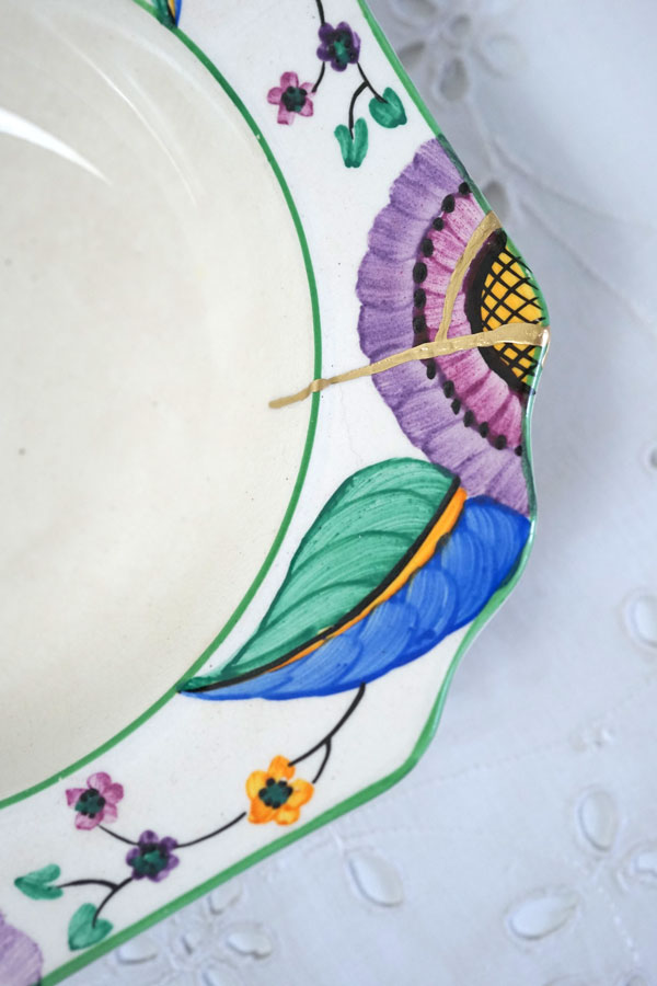 ��Ѥ��ܥ����ꥹ��Crown Devon�Υϥ�ɥڥ���ȤΥץ졽��16��16��3.5cm gc-1856