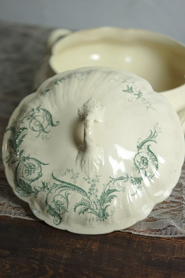ジアン ランソーGien Rinceauxスーピエ―ル1886－1900年代頃 gc