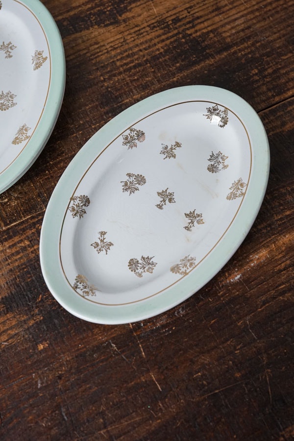 フランスヴィンテージPOREYLOUP窯 デミポルセレン ラヴィエ